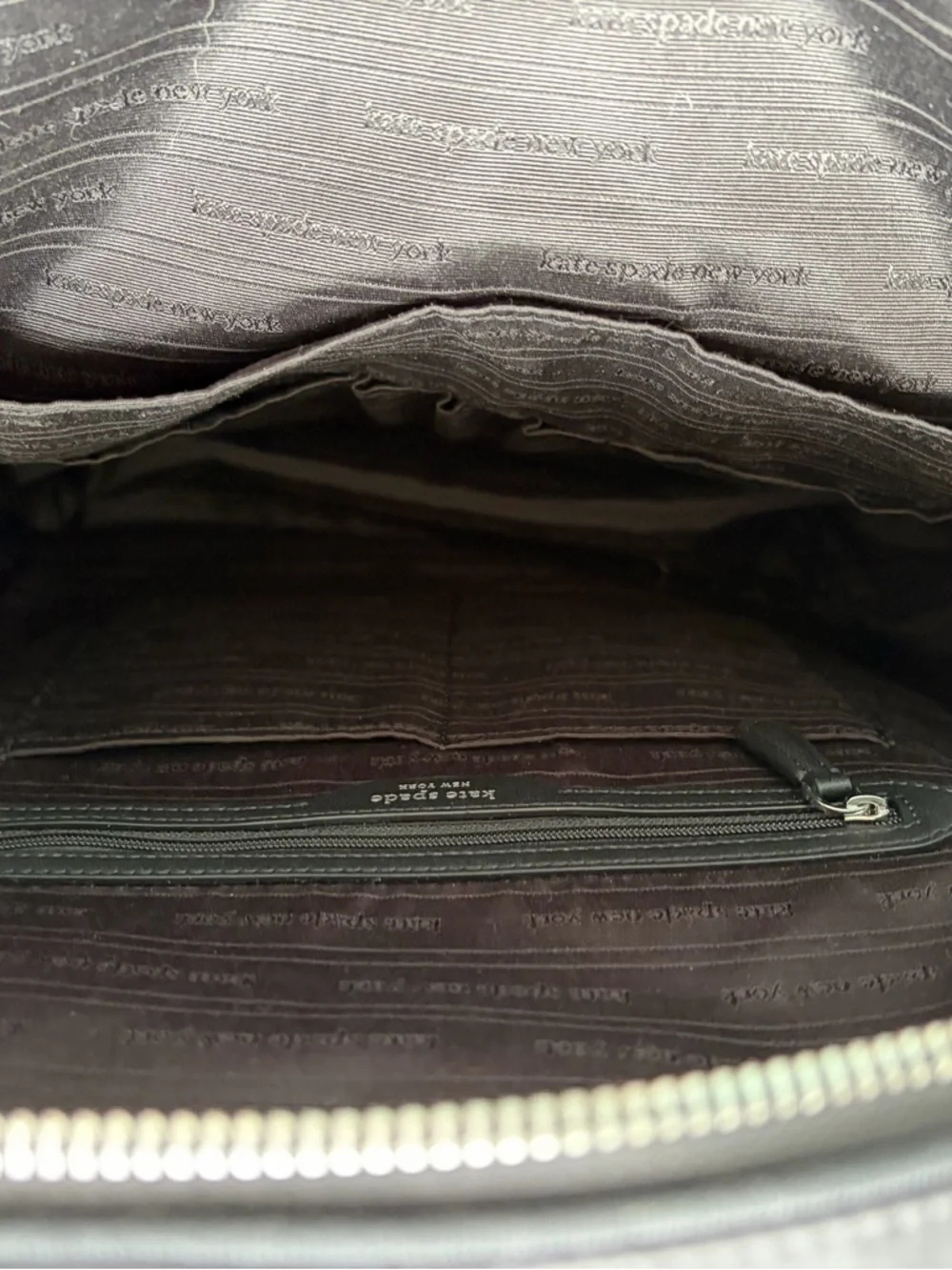 kate spade Black Nylon Backpack with Front Pocket - Picture 7 of 7